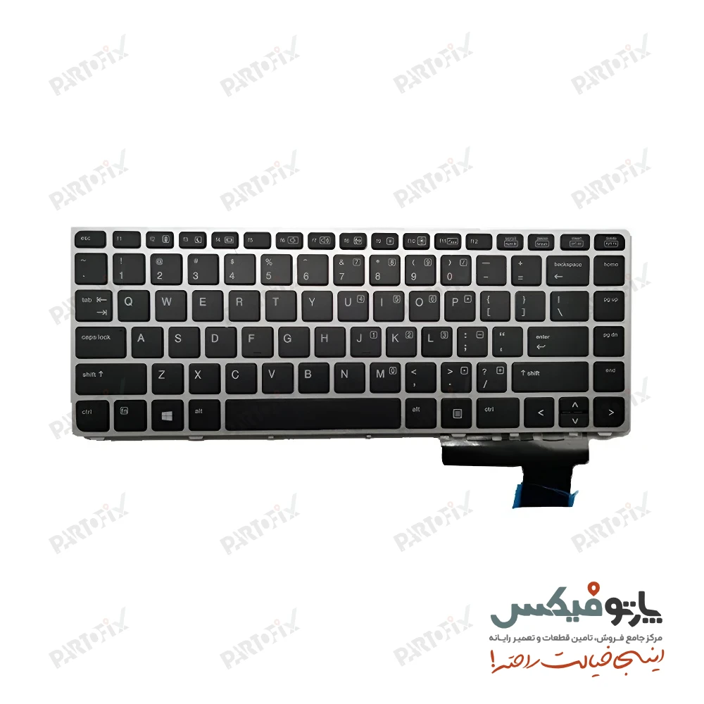 کیبورد لپ تاپ اچ پی EliteBook Folio 9470M با بک لایت